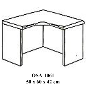 Meja Penyambung Resepsionis Orbitrend Type OSA-1061