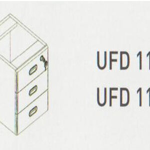 Meja Kantor Uno ( Hanging Drawer) UFD 1133 & UFD 1183 ( Classic Series )