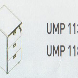 Meja Kantor Uno ( Mobile Drawer ) UMP 1136 & UMP 1186 ( Classic Series )