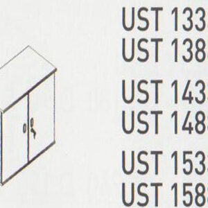 Meja Kantor Uno ( Lower Credenza ) UST 1333 B & UST 1388 B ( Classic Series )