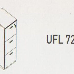 Meja Kantor Uno ( Filling Cabinet ) UFL 7263 ( Modern Series )