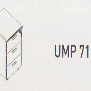 Meja Kantor Uno ( Mobile Drawer ) UMP 7165 ( Modern Series )