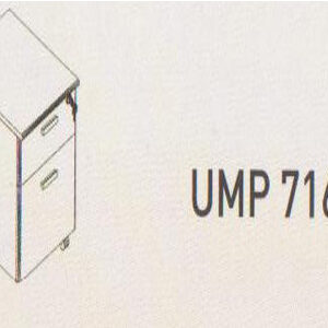 Meja Kantor Uno ( Mobile Drawer ) UMP 7166 ( Modern Series )