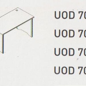 Meja Kantor Uno ( Office Desk ) UOD 7062 ( Modern Series )