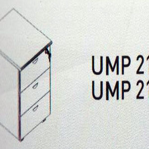 Meja Kantor Uno ( Mobile Drawer ) UMP 2155 & UMP 2165 ( Platinum Series )