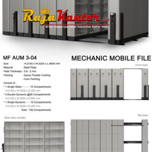 Mobile File Mekanik Alba MF AUM 3-04 ( 150 Cpts )