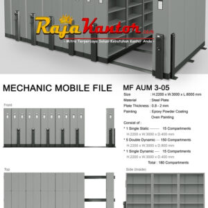 Mobile File Mekanik Alba MF AUM 3-05 B ( 180 Cpts )