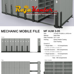 Mobile File Mekanik Alba MF AUM 3-05 ( 180 Cpts )