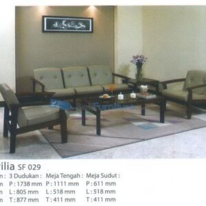 Kursi Sofa Ligna Aprilia SF 209