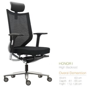 Kursi Manager Inviti HONOR I (High Backrest)