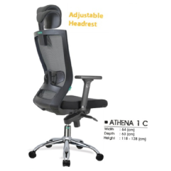 "Kursi Kantor Donati Decco Series ATHENA 1 C"