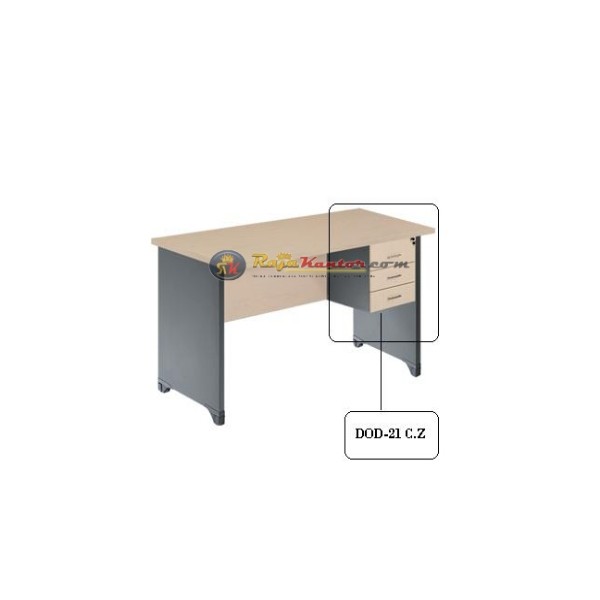 MEJA KANTOR DONATI LACI GANTUNG DOD- 10.Z (DANZEL SERIES)