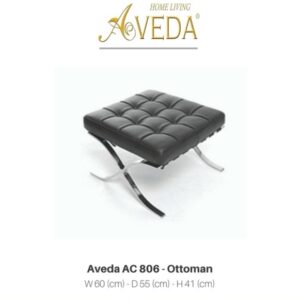 Kursi Bar & Cafe Aveda AC 806 Ottoman