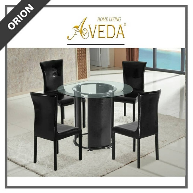 Meja Makan Aveda Orion Black