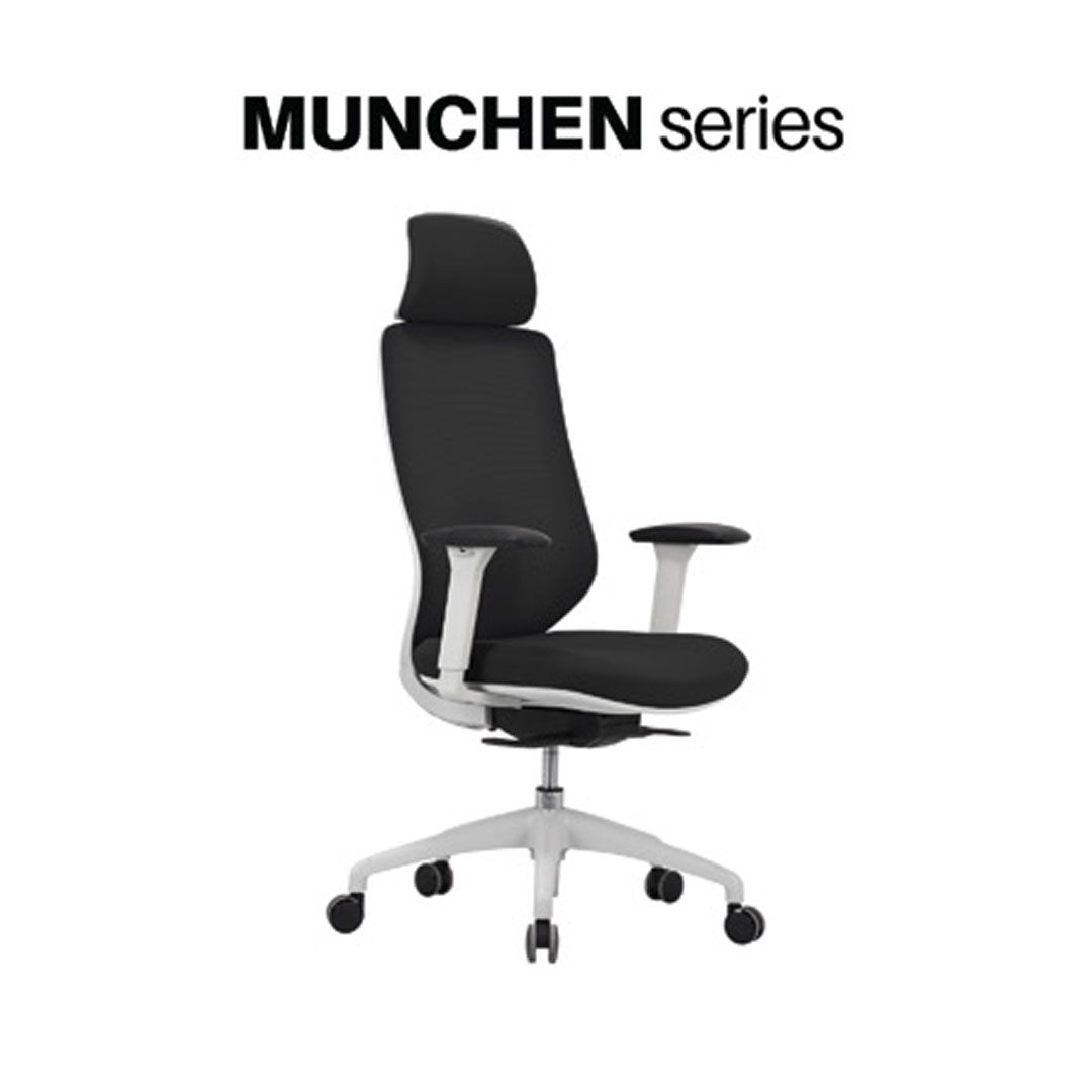 Kursi Kantor Munchen HR Black